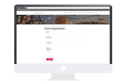 iVvy Custom Event Registration