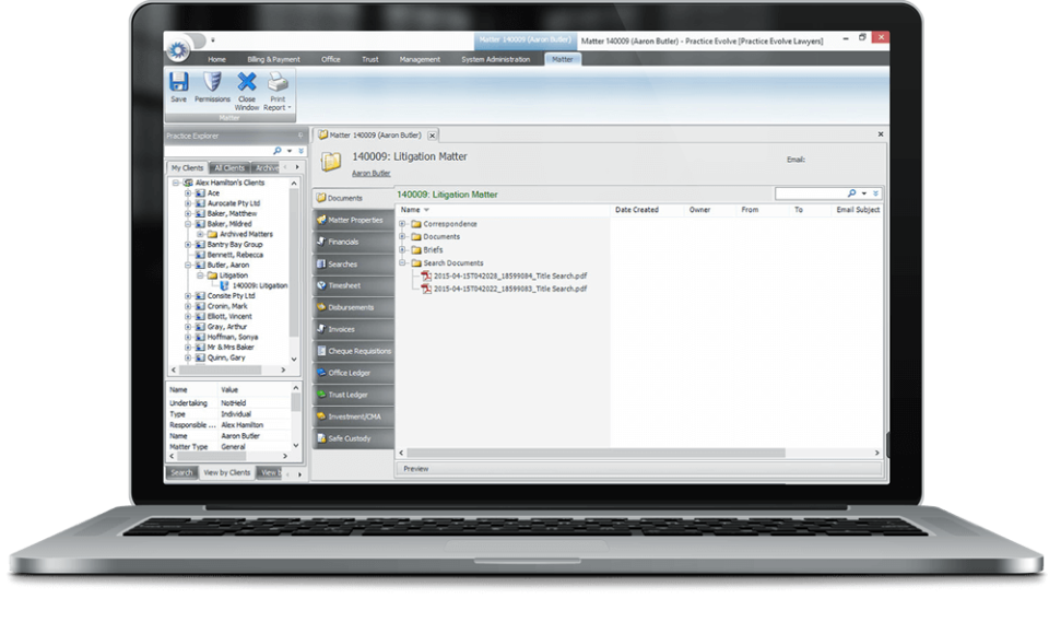 PracticeEvolve Software - 1
