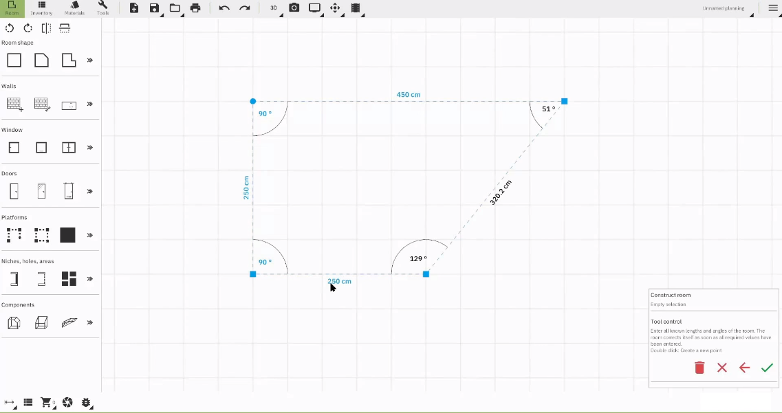 SimpliPlan screenshot: SimpliPlan angles