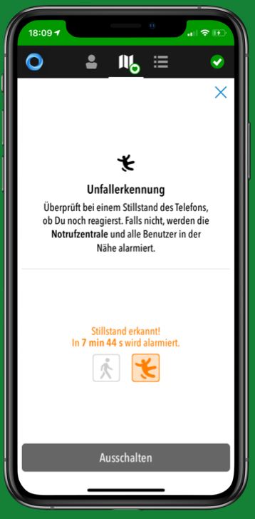Uepaa Safety-App accident detection