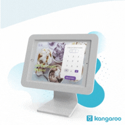 Kangaroo Software - Loyalty Rewards App for tablet. Perfect for non-integrated systems and/or kiosk mode for sign-ups, customer satisfaction surveys, referrals and more!