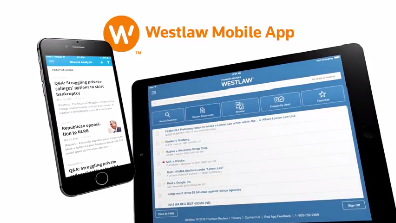 Westlaw mobile app