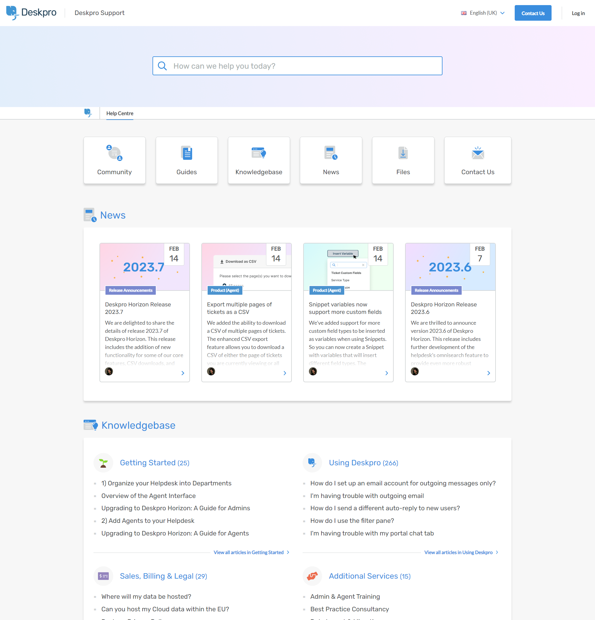 Deskpro Software - 2