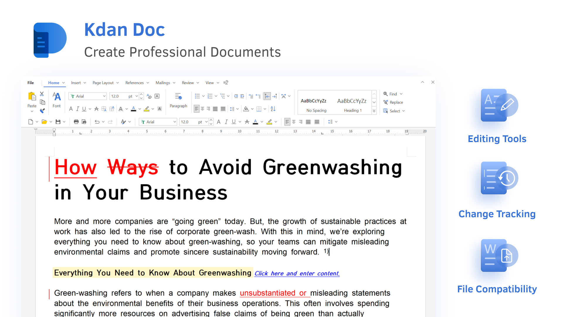 Kdan Office screenshot: Kdan Office
Create Professional Document