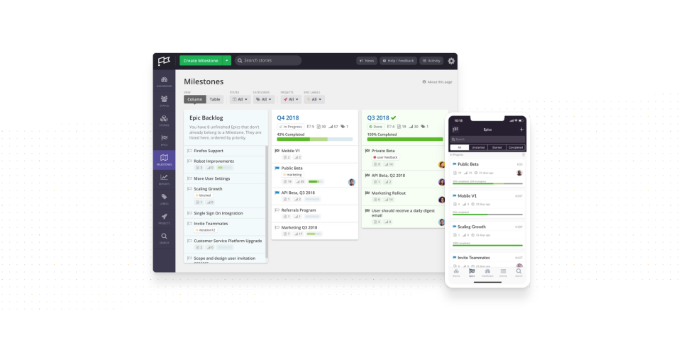 Web & iOS app