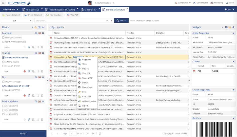 CARA Software - 1
