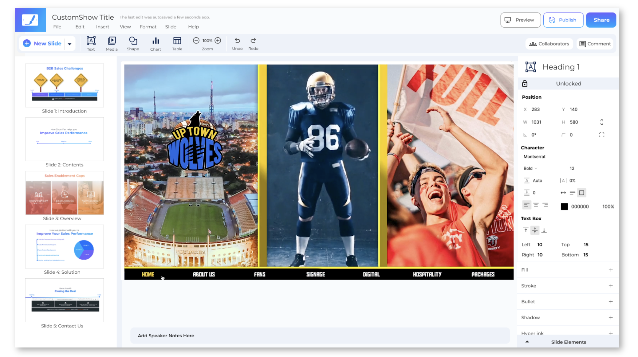 CustomShow Software - CustomShow has the familiarity and ease of use of PowerPoint, with the design capabilities of InDesign.