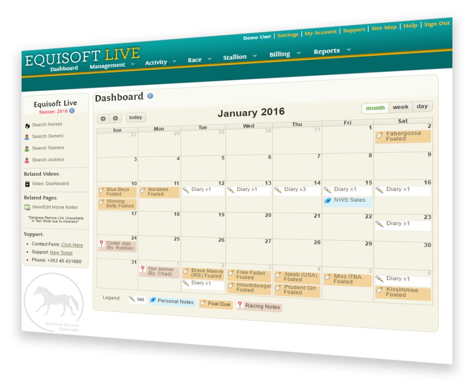 Equisoft Live Software - 1