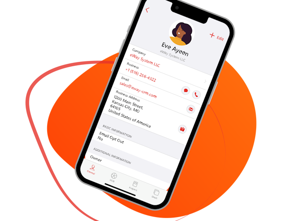 eWay-CRM Software - Our mobile app helps you be effective on the go. All data is automatically synced to your smartphone so you can work even offline. That's right. If you are somewhere with poor internet, eWay-CRM Mobile still works like a charm.