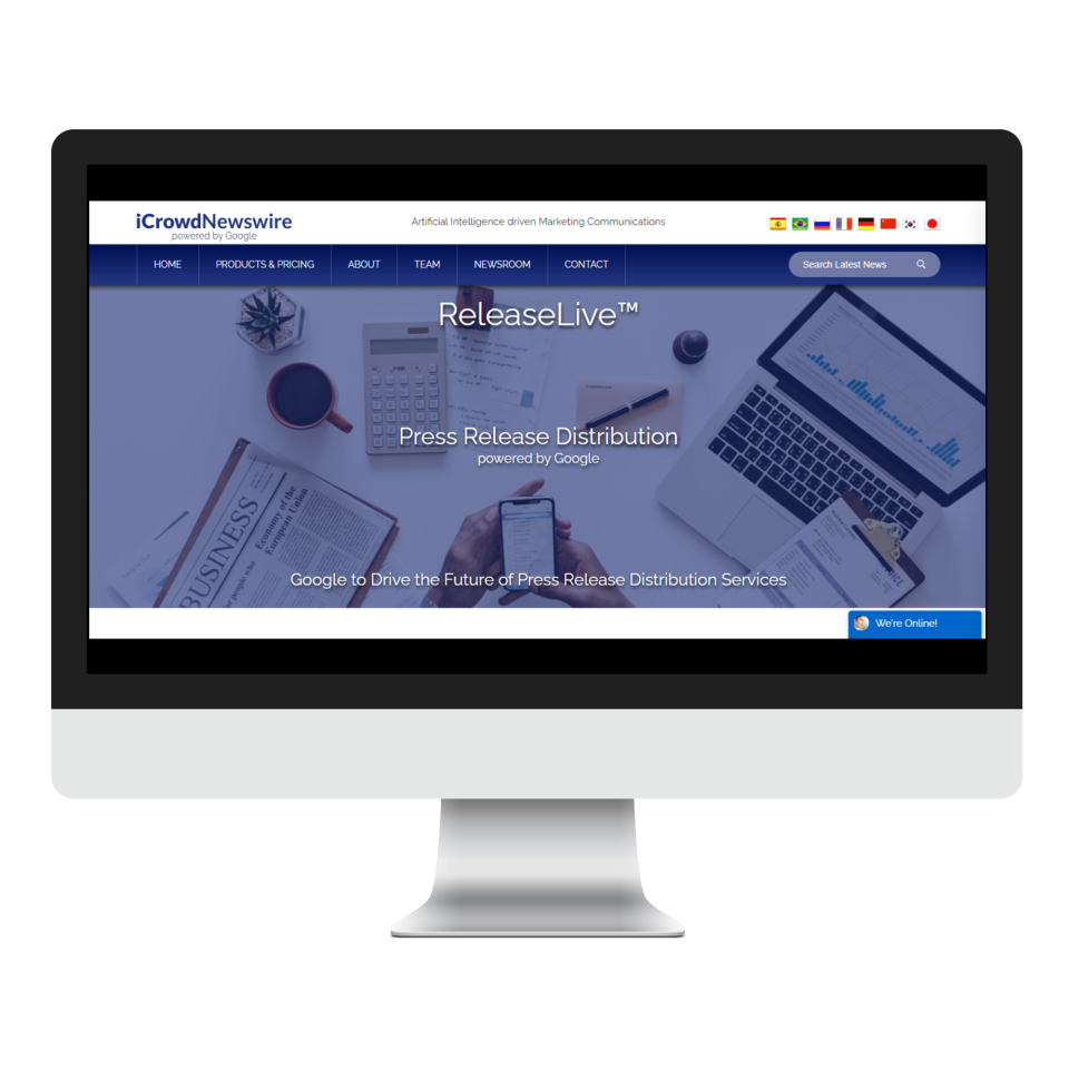 iCrowdNewsire ReleaseLive Software - 1