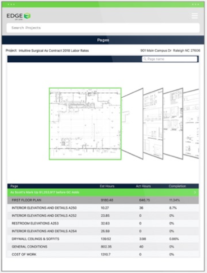 Edge On Site Software - Edge On Site project overview