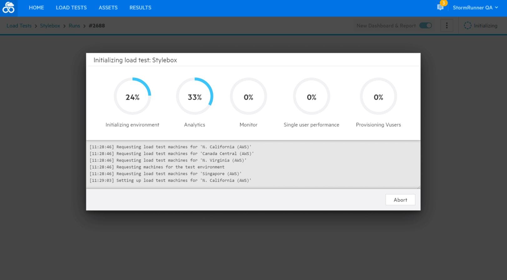 LoadRunner Cloud 소프트웨어 - 1