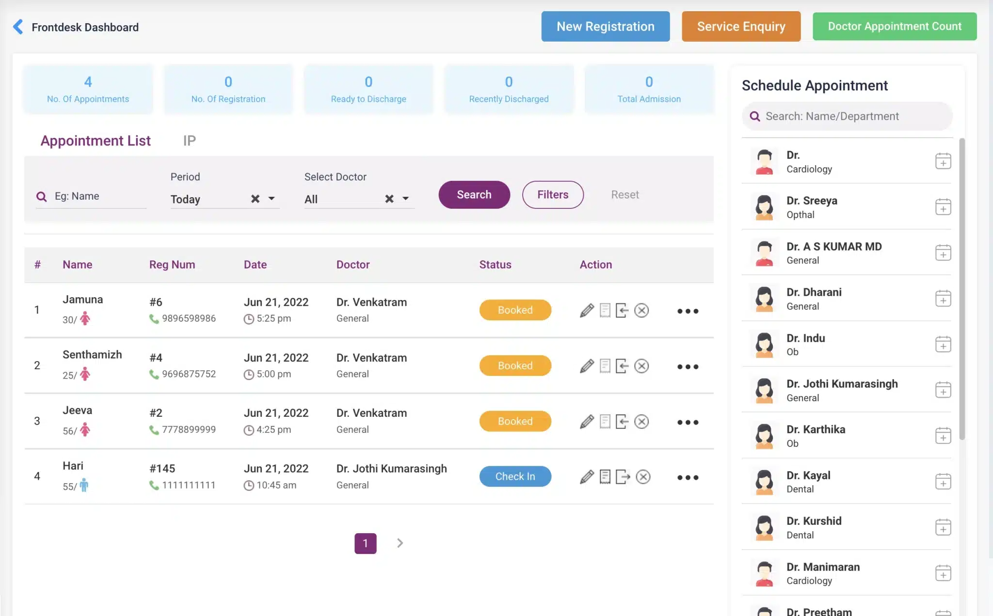 Ezovion HMS Software - Outpatient Management Software