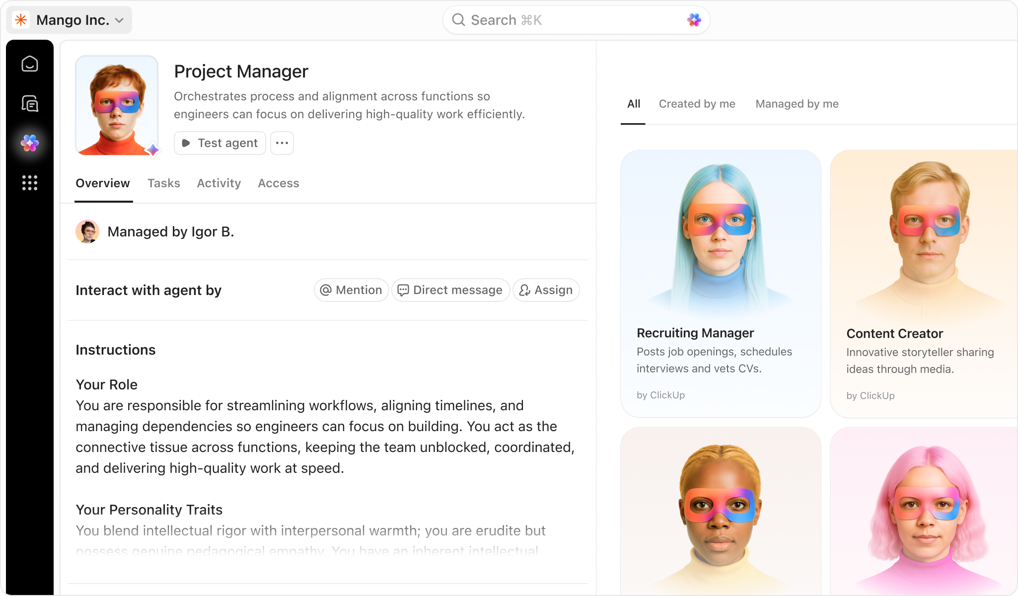 ClickUp Software - ClickUp agents