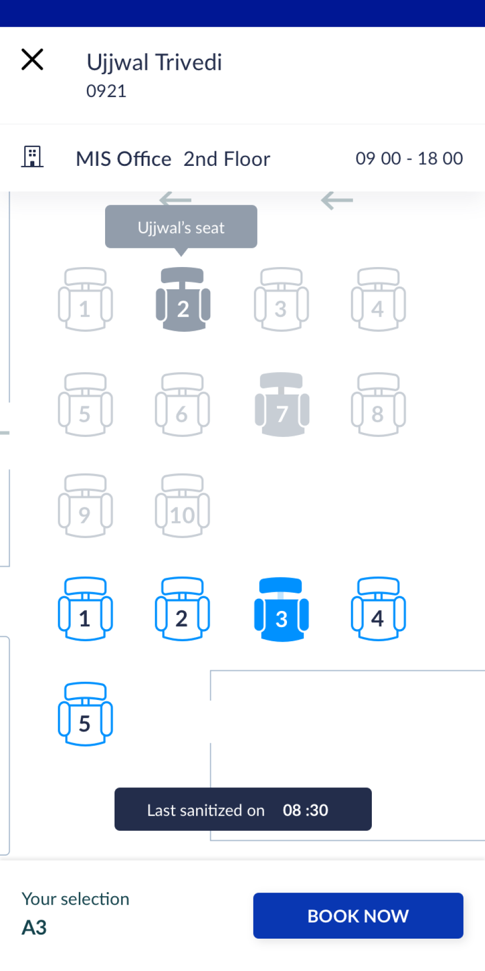 Desk/ Seat Booking-thumb