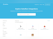 Salesflare Software - Salesflare integrates seamlessly with your emails, calendar, phone, ... but also with 2000+ other apps. It integrates with Zapier, Integromat, PieSync, ... so you can easily hook up any other tool you're using and streamline your processes.