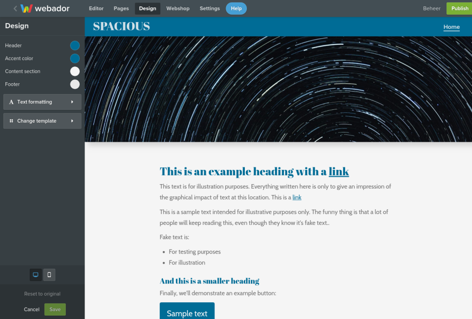 Webador Reviews, Prices & Ratings | GetApp UK 2021