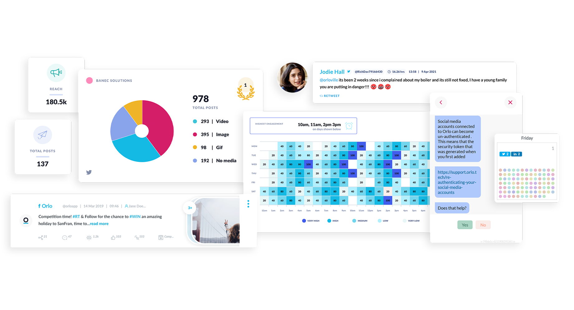 Orlo screenshot: Orlo Main platform