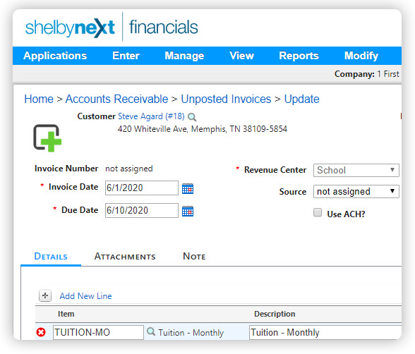 ShelbyNext Financials