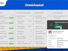 Zoho CRM Software - Connect with customers through multiple channels from within the platform