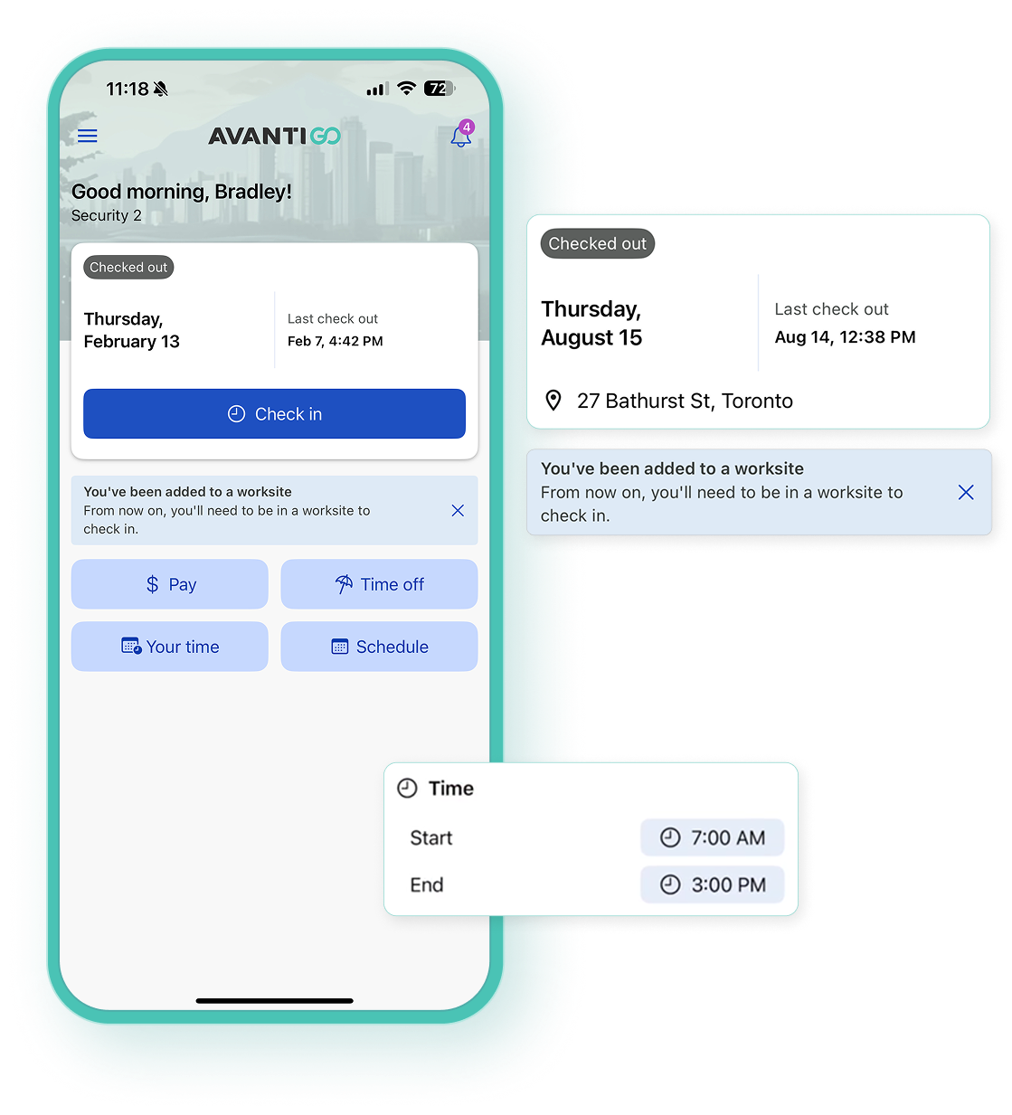 Avanti Software - Give your employees easy access to their scheduling. With employee self-serve, your team can request to pick up or swap shifts and managers can approve or deny requests instantly.