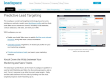 Leadspace Software - leadspace.com - CRM - Overview