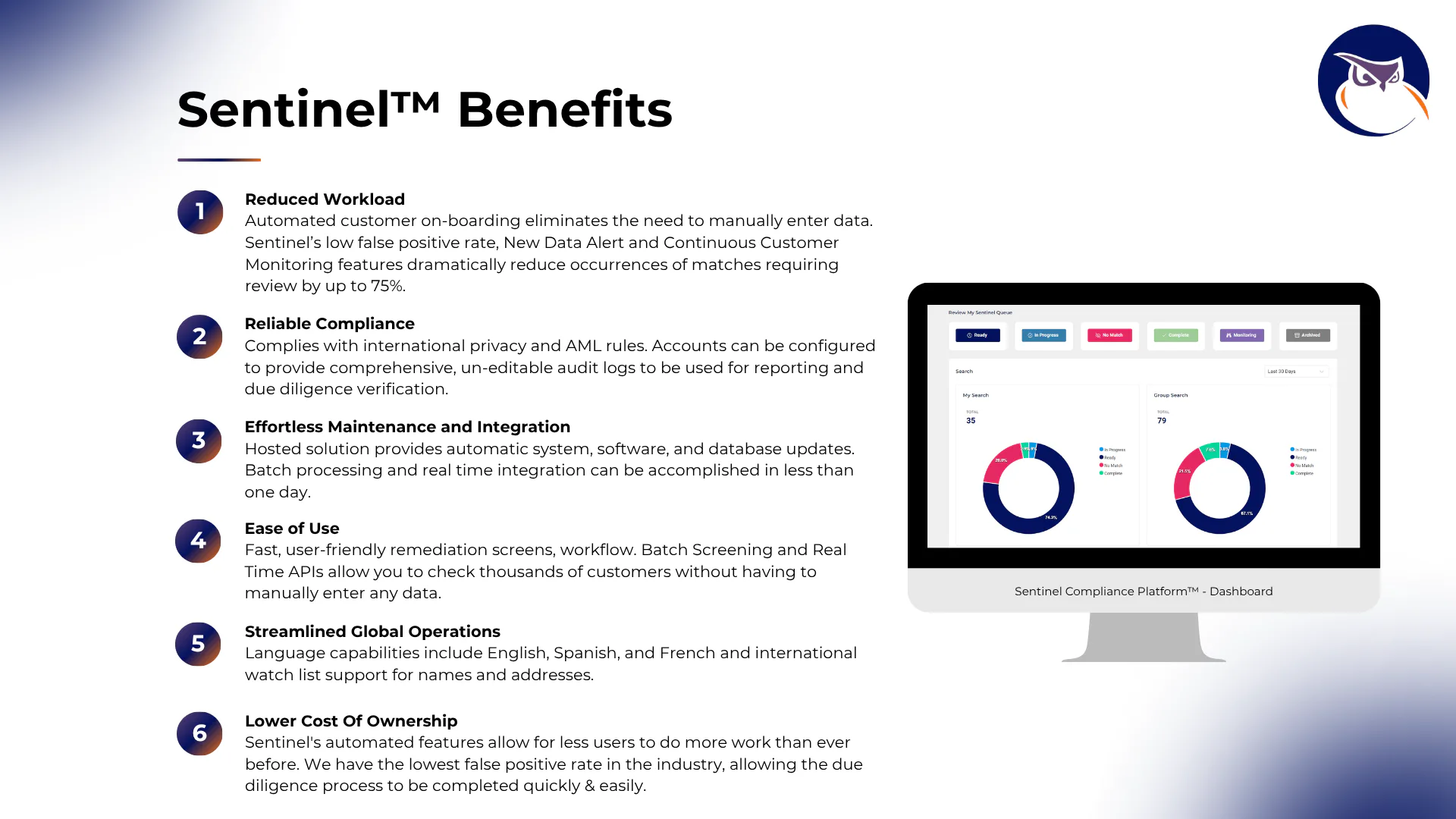 Sentinel Control Platform Sentinel Compliance Platform - Avis, notes, prix et abonnements ...