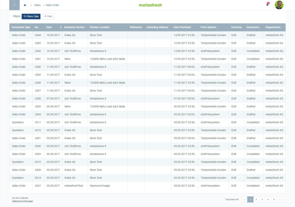 metasfresh Software - 2