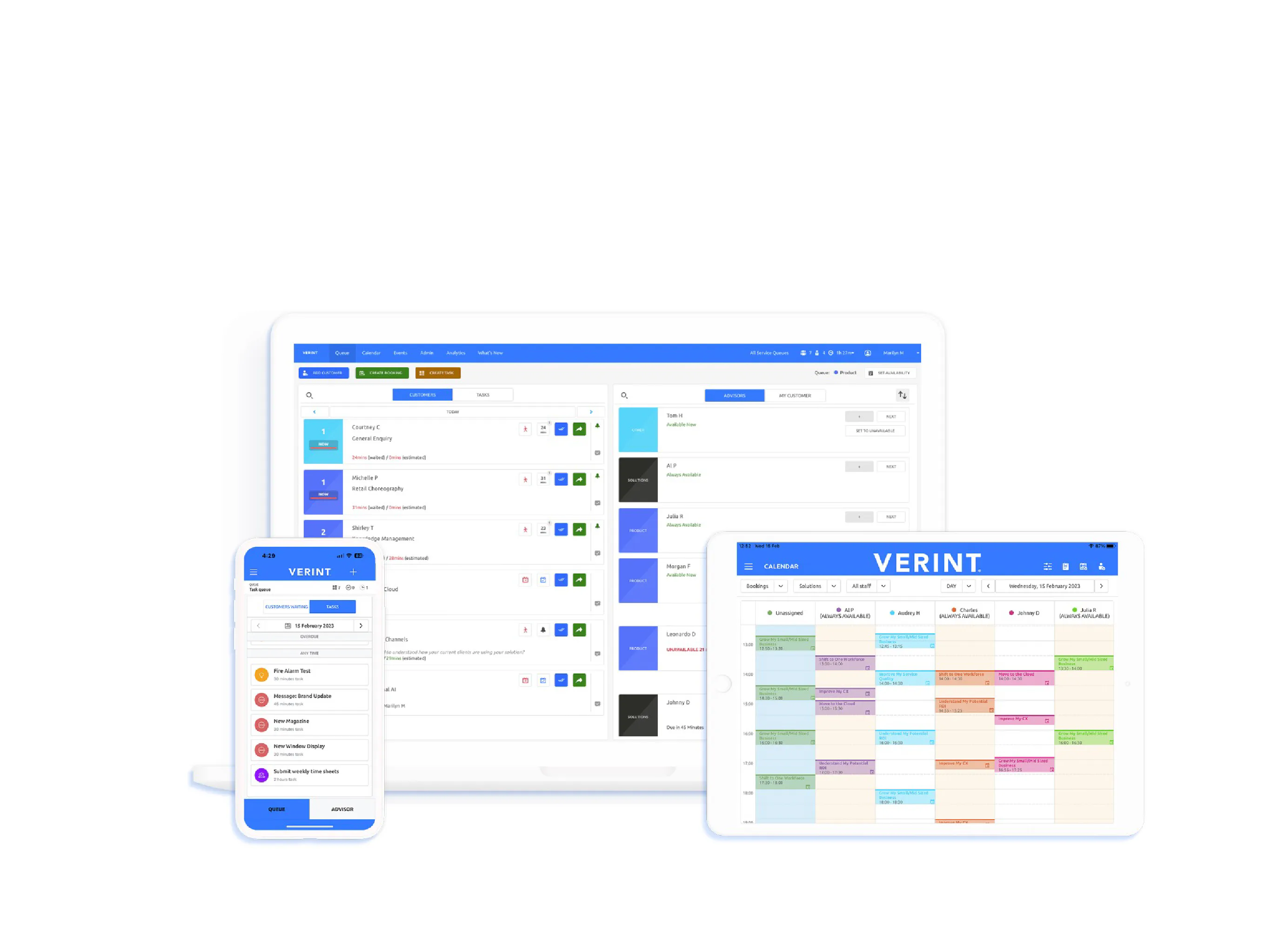 Queuing Visual Software Verint Appointment and Queuing Software - Prix, tarif, abonnement et ...