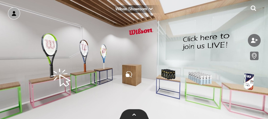 24/7 3D rendered virtual sports showroom