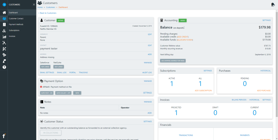Fusebill Software - 3