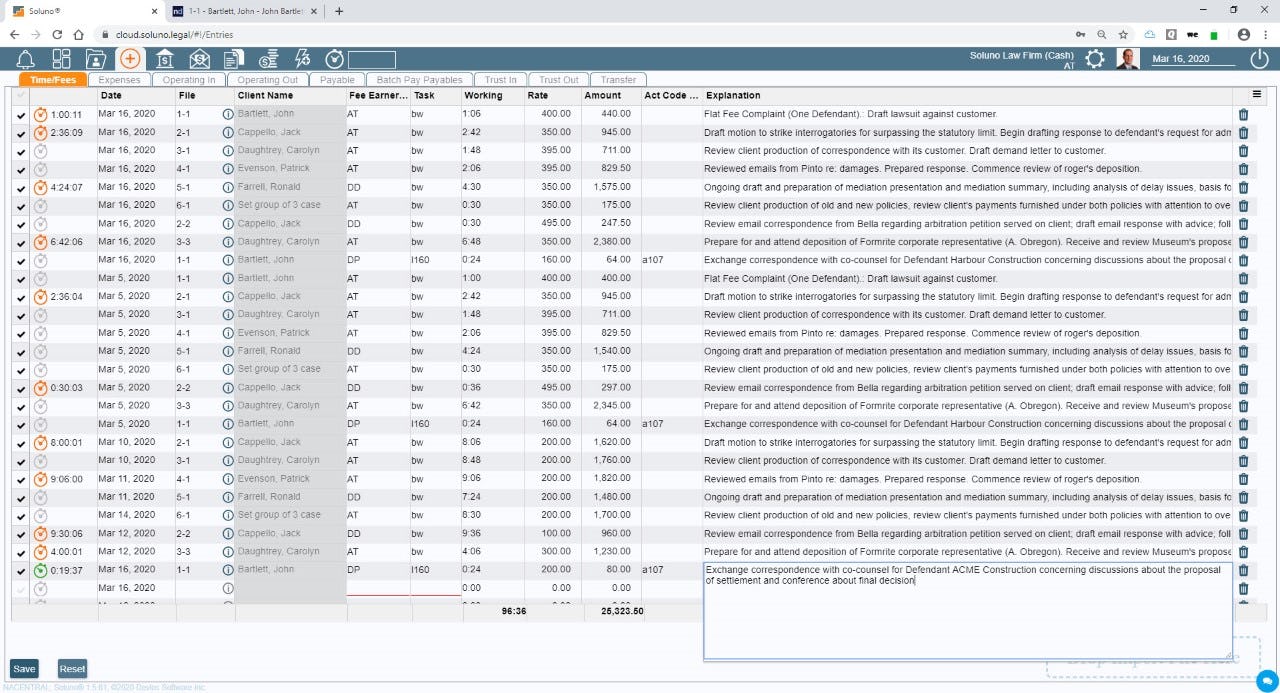Actionstep Legal Accounting