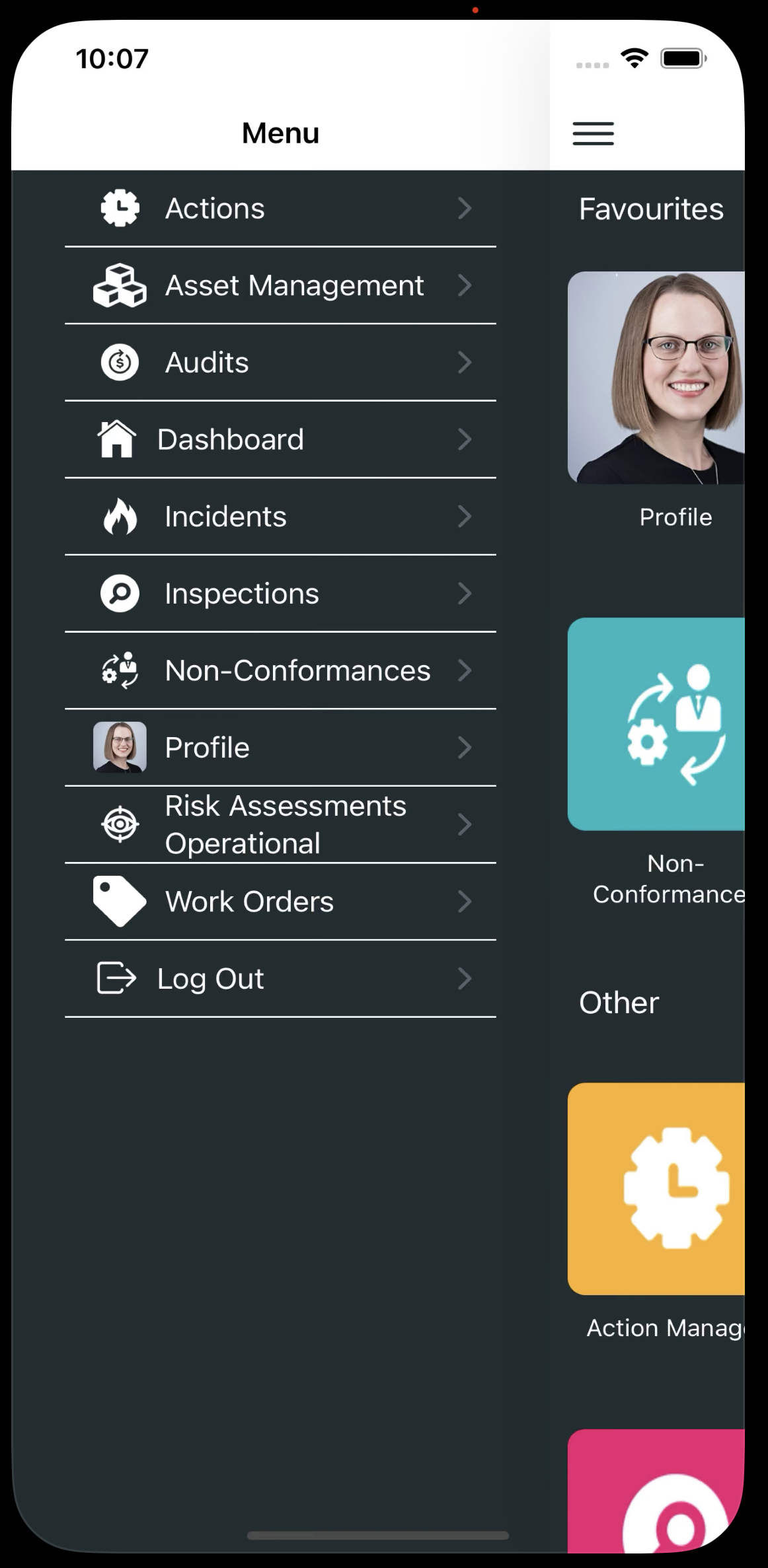 XGRC Software screenshot: XGRC Mobile App