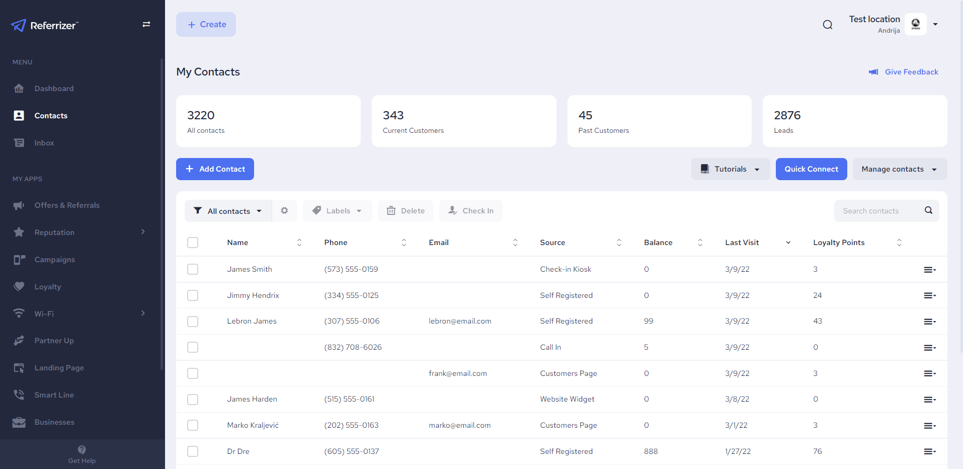 Referrizer Software - 4