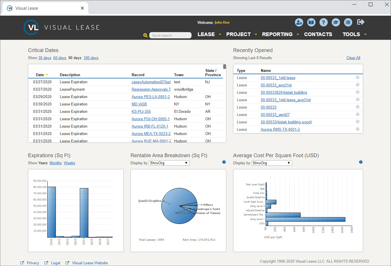 Free Lease Software