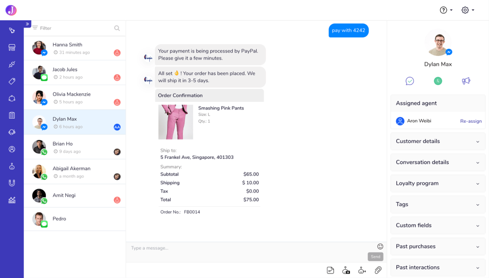 Orders within chats-thumb