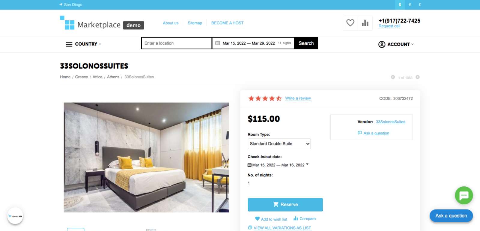 CS-Cart Multi-Vendor Booking Software - 3