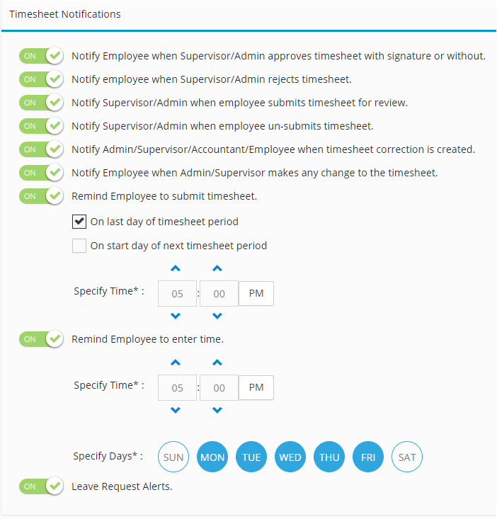 Hour Timesheet Software - 3