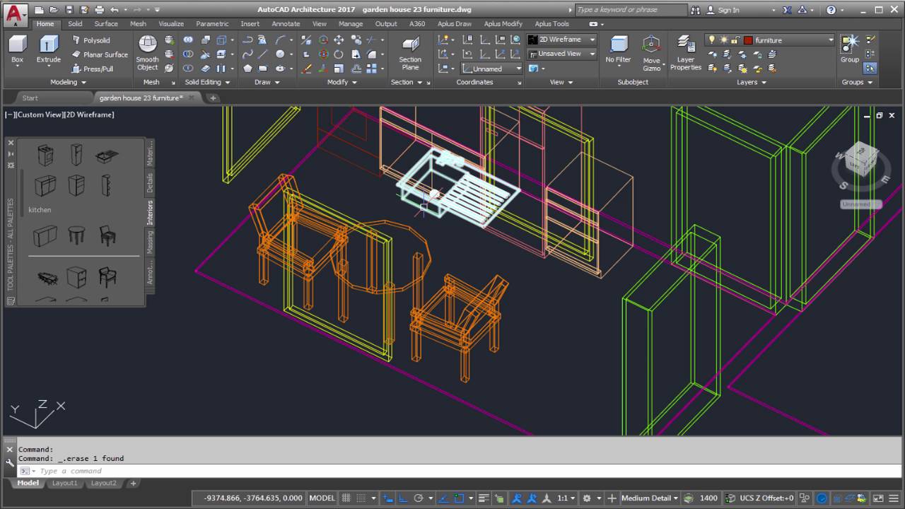 3D house modeling