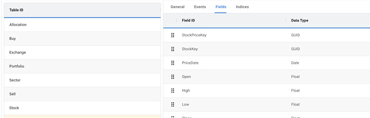 Five screenshot: Five creating database