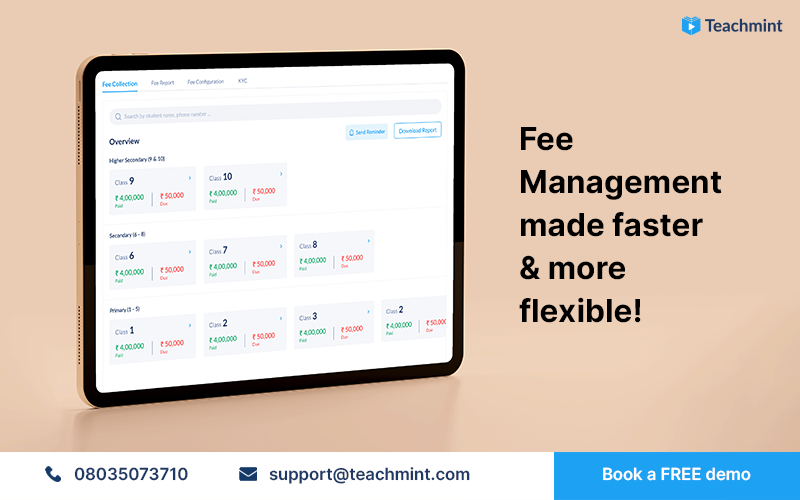Teachmint Software - Fee Management System by Teachmint