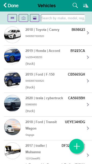 ARI vehicle database