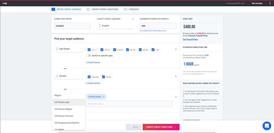 Pollfish Software - Pollfish target Audience