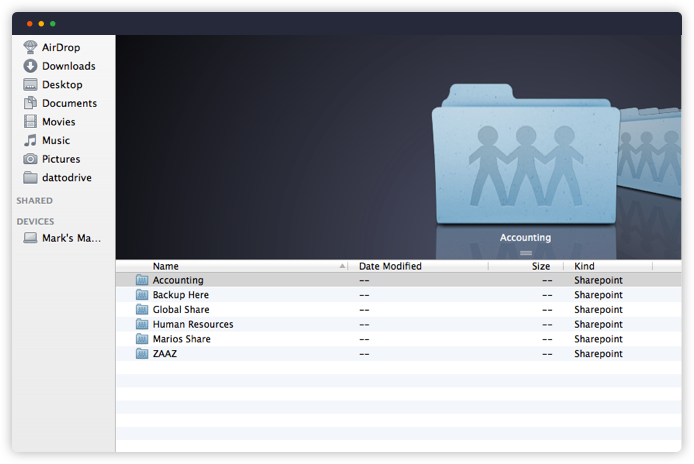 Morro Data CloudNAS Software - CloudNAS mapping drives