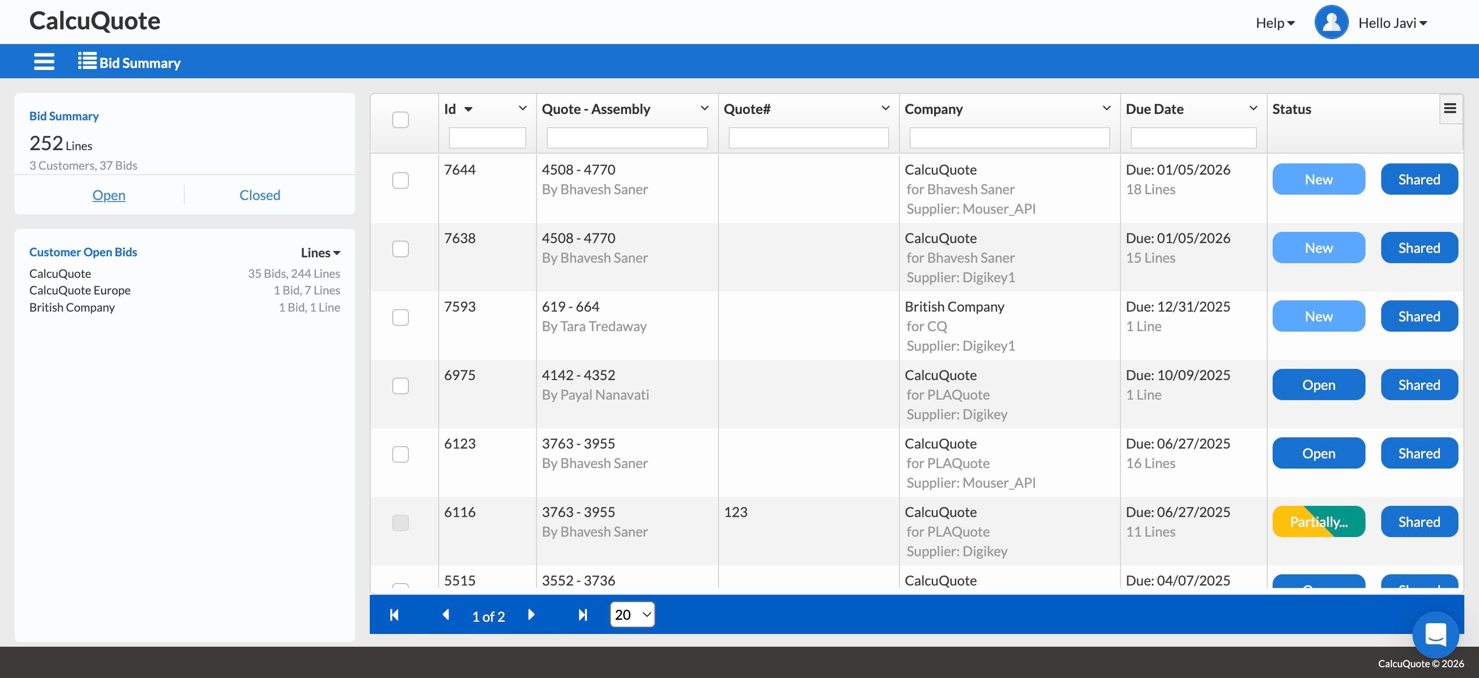 CalcuQuote Software Pricing, Alternatives & More 2026 | Capterra