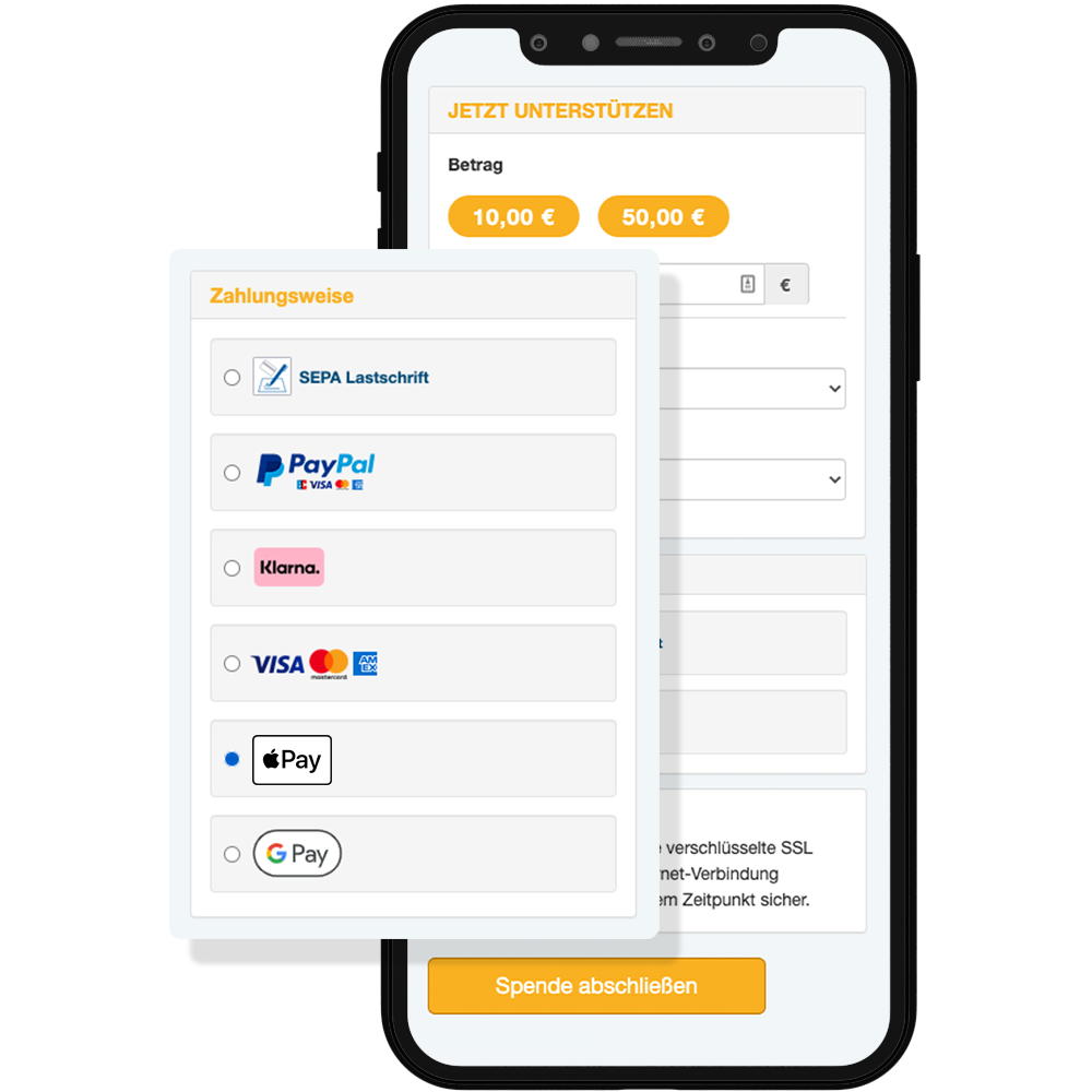 FundraisingBox Software - Easy-to-use donation forms for mobile and desktop with modern e-payment
