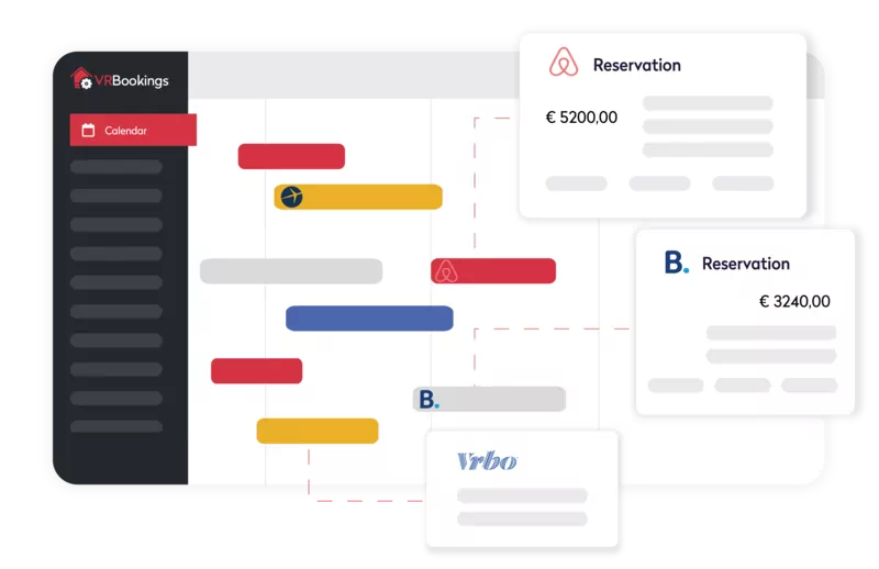 VRBookings screenshot: VRBookings availability management