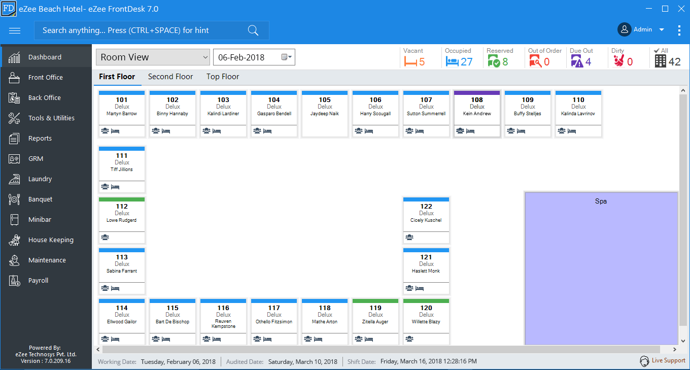 eZee Frontdesk Software - 4