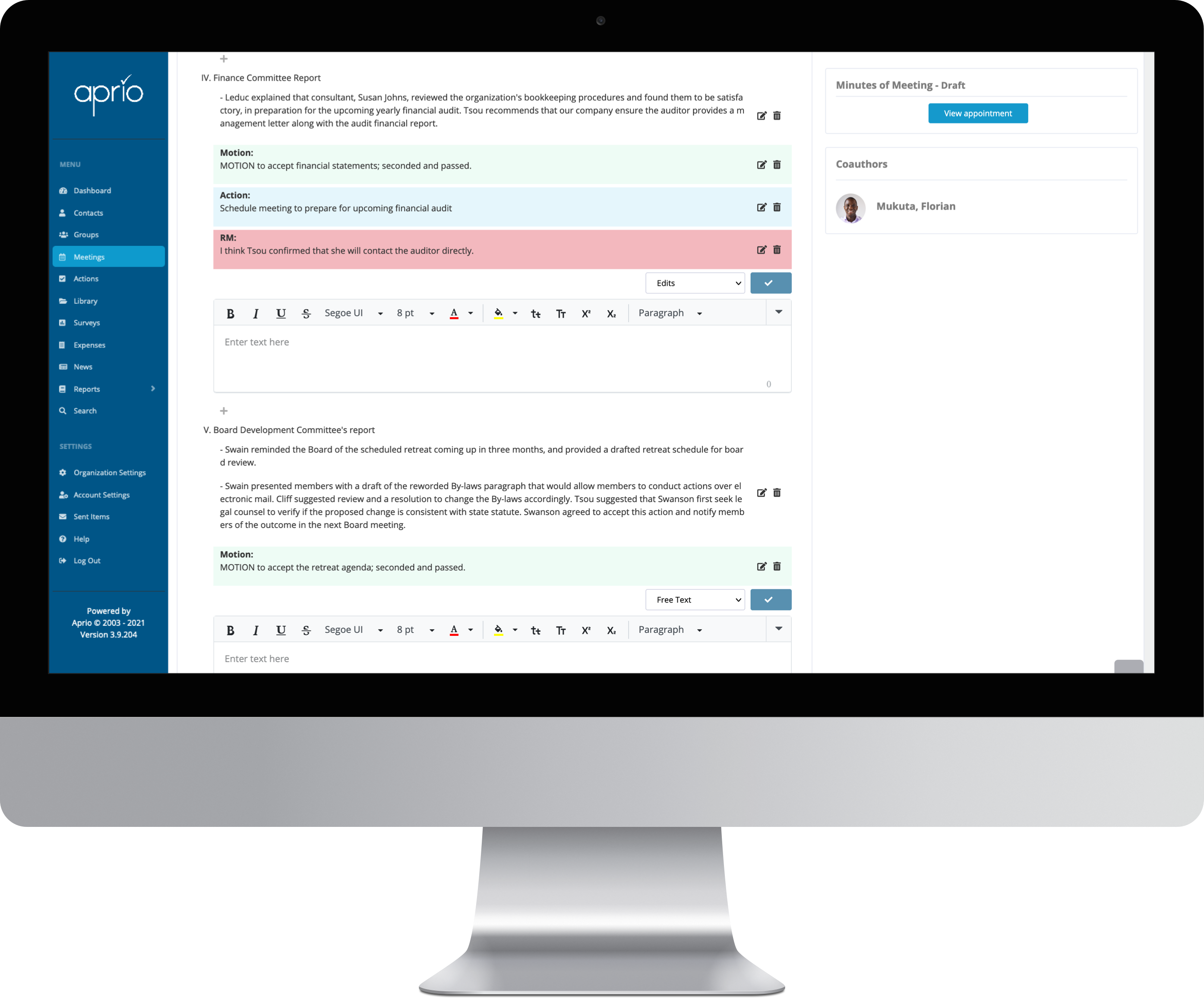 Aprio Software - 3