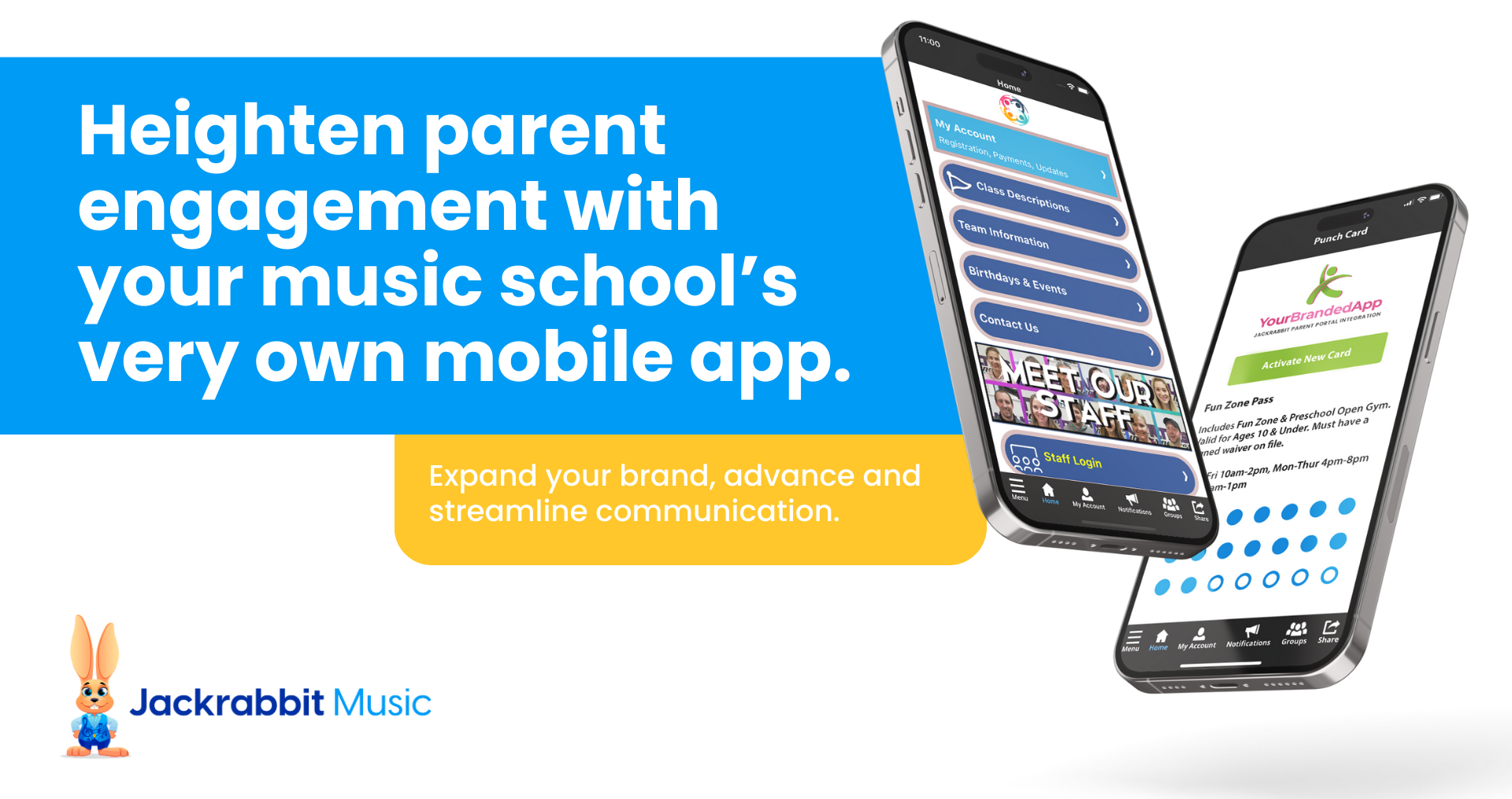 Enhance the parent experience with an app from Jackrabbit Plus